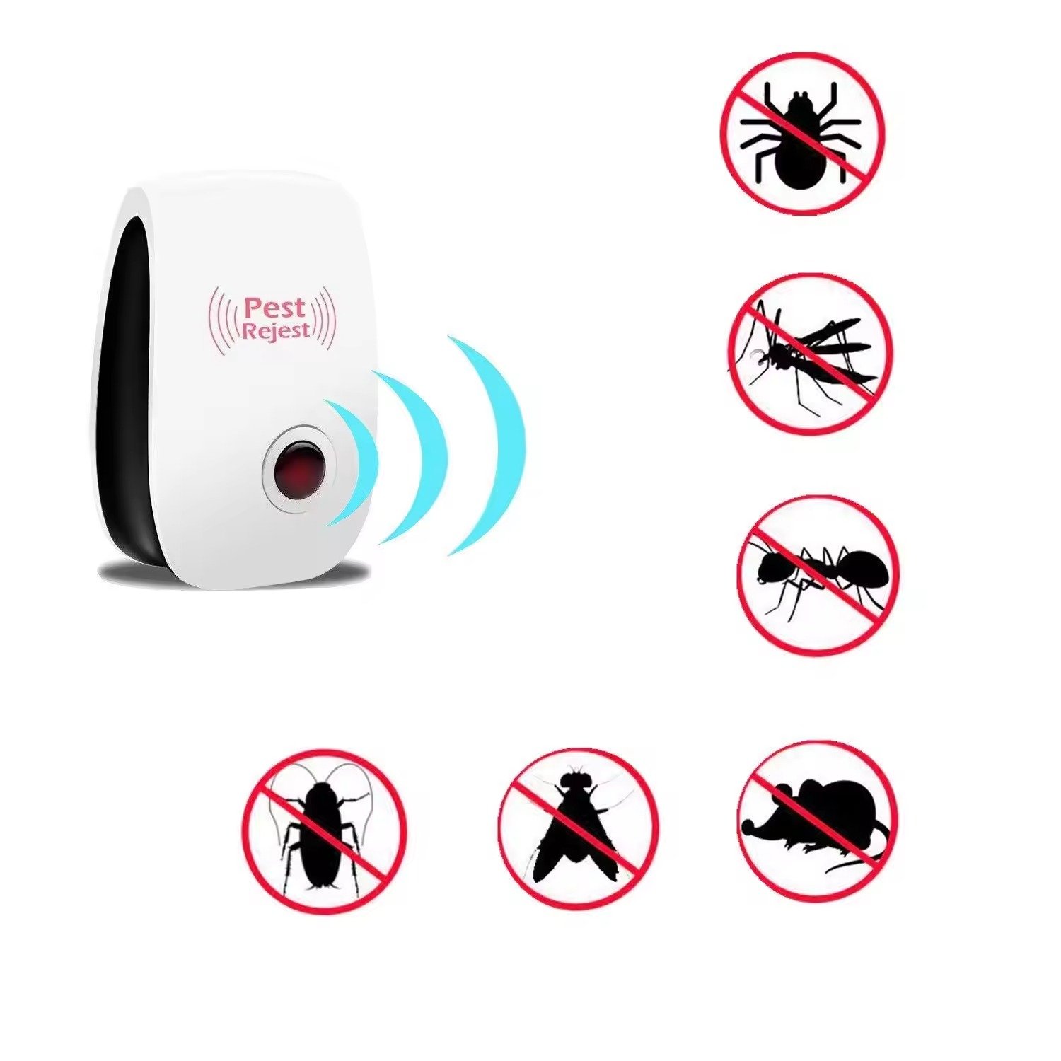 Ultrasonic Pest Repeller Machine – ইঁদুর ও তেলাপোকা তাড়ানোর স্মার্ট সমাধান - Image 2
